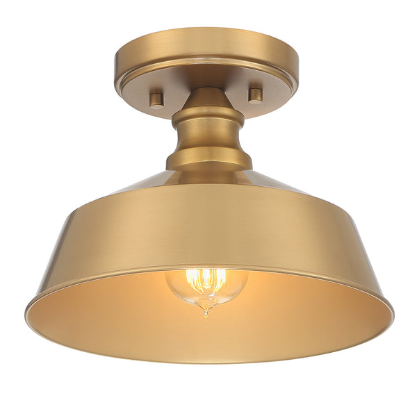 Meridian One Light Semi-Plafonnier