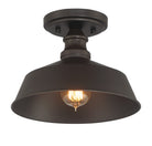 Meridian M60068ORB Une lumière semi-automatiquePlafonnier en bronze huilé