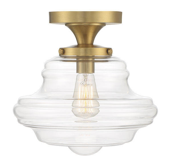 Meridian One Light Semi-Plafonnier