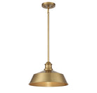 Lumière Meridian M7021NB One Suspension en laiton naturel