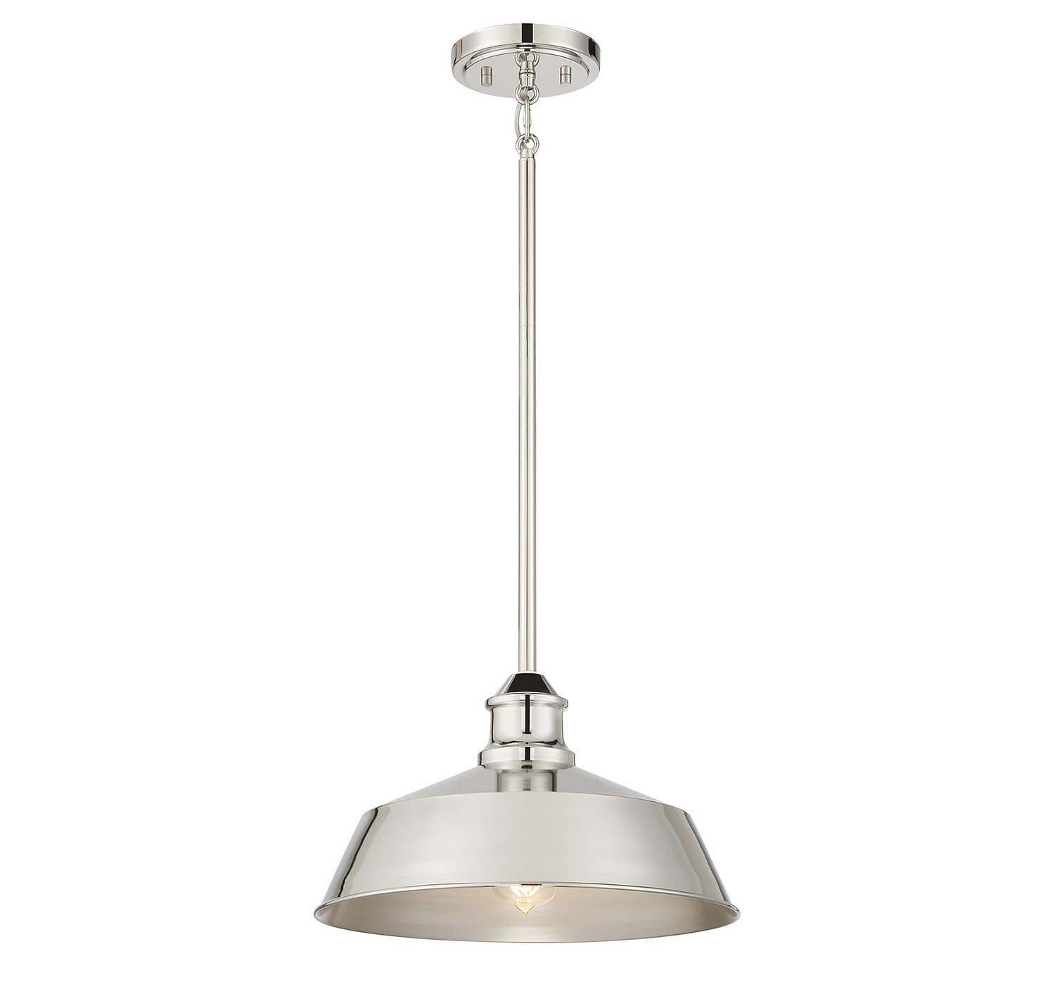 Lumière Meridian M7021PN One Suspension en nickel poli