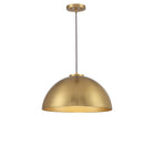 Lumière Meridian M7024NB One Suspension en laiton naturel