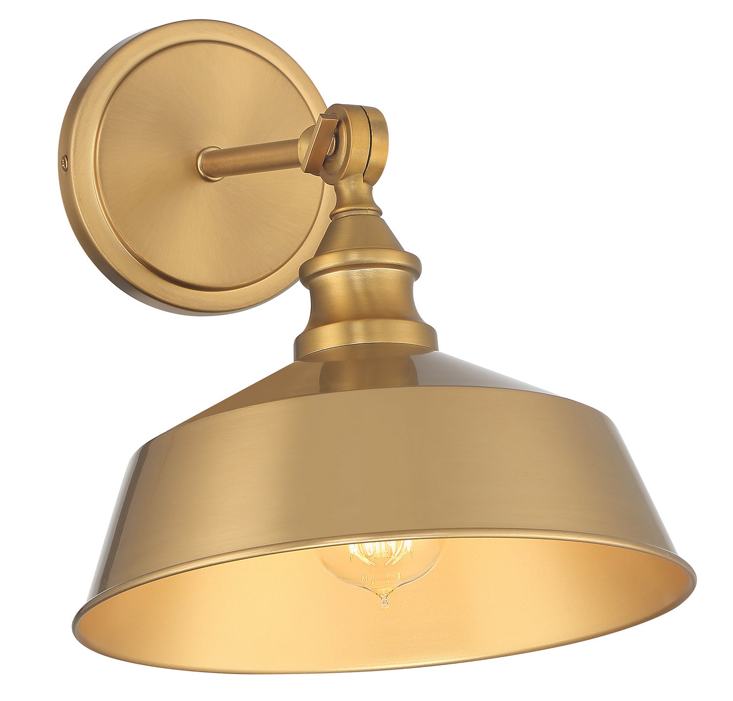 Lumière Meridian M90090NB Une seule Murale en laiton naturel