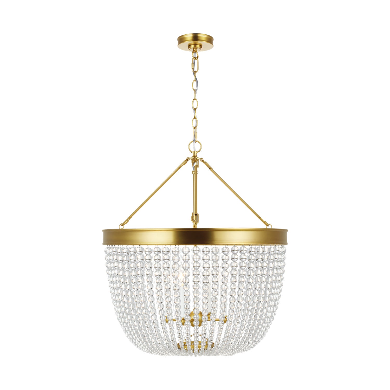 Visual Comfort Studio Canada - CP1344BBS - Four Light Pendant - Summerhill - Burnished Brass