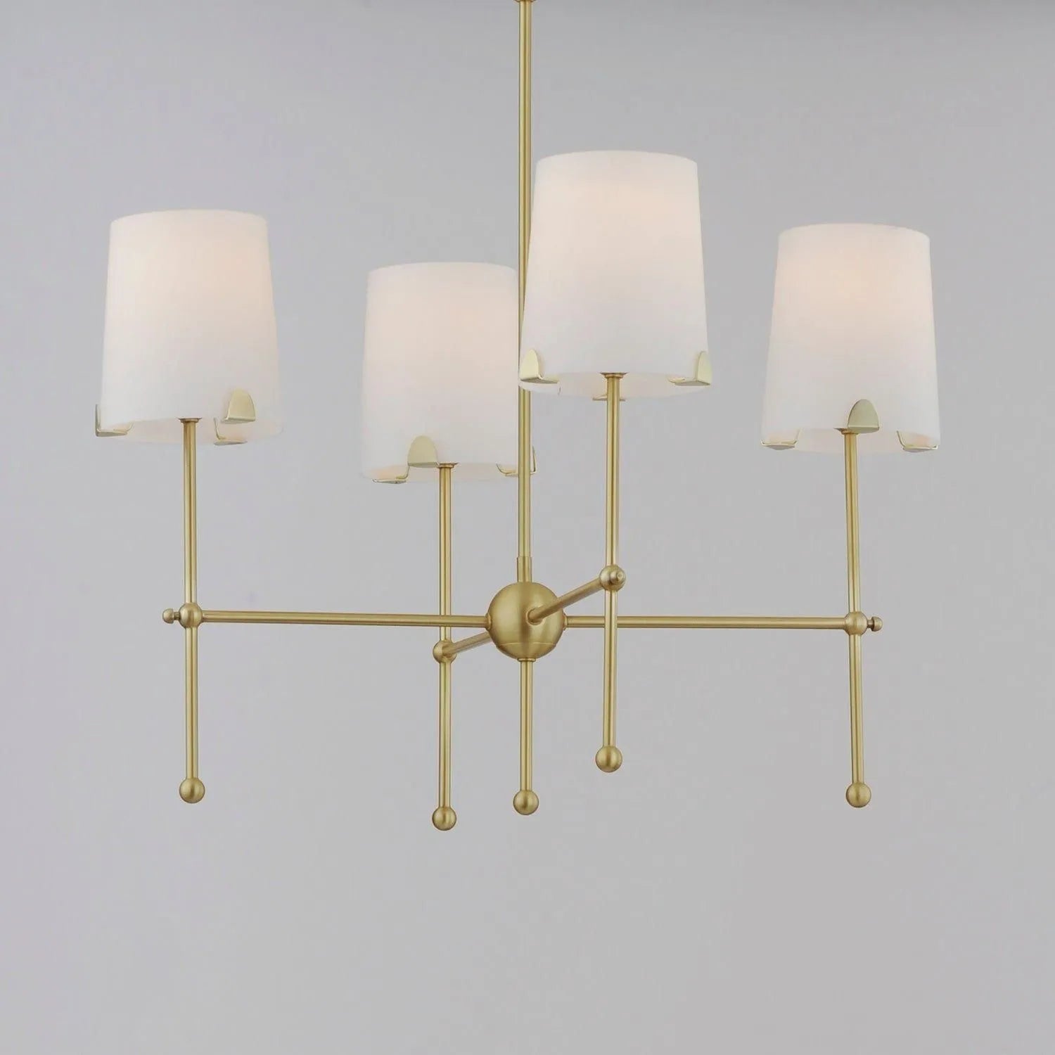 Maxim Lighting - Huntington Chandelier - 32364WTSBR | Montreal Lighting & Hardware