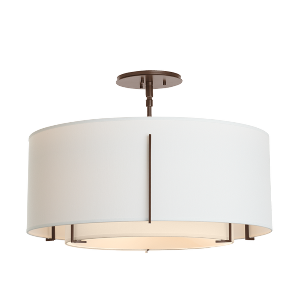 Exos Double Shade Semi-flush