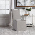 Uttermost - 23462-2 - Armless Chairs, Set Of 2 - Narissa - Gray Linen