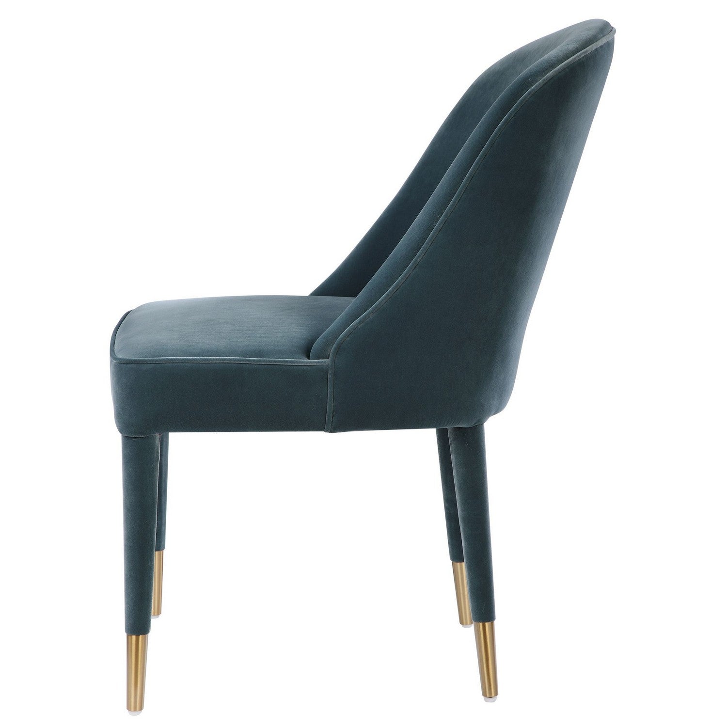 Uttermost - 23556-2 - Chaises, lot de 2 - Brie - Laiton brossé