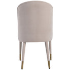 Uttermost - 23593-2 - Ensemble de 2 chaises sans accoudoirs - Brie - Laiton brossé