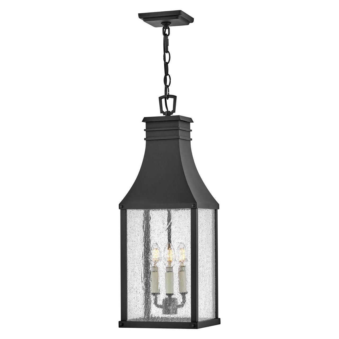 Hinkley Canada - 17462MB - LED Hanging Lantern - Beacon Hill - Museum Black