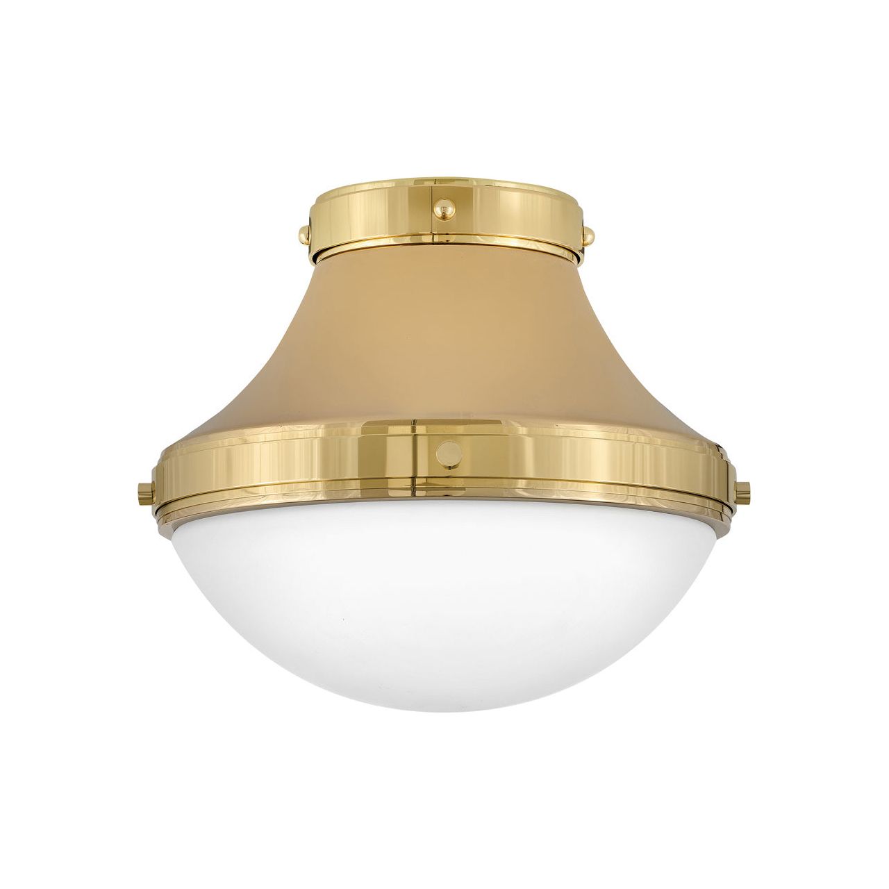Hinkley Canada - 39051BBR - LED Flush Mount - Oliver - Bright Brass