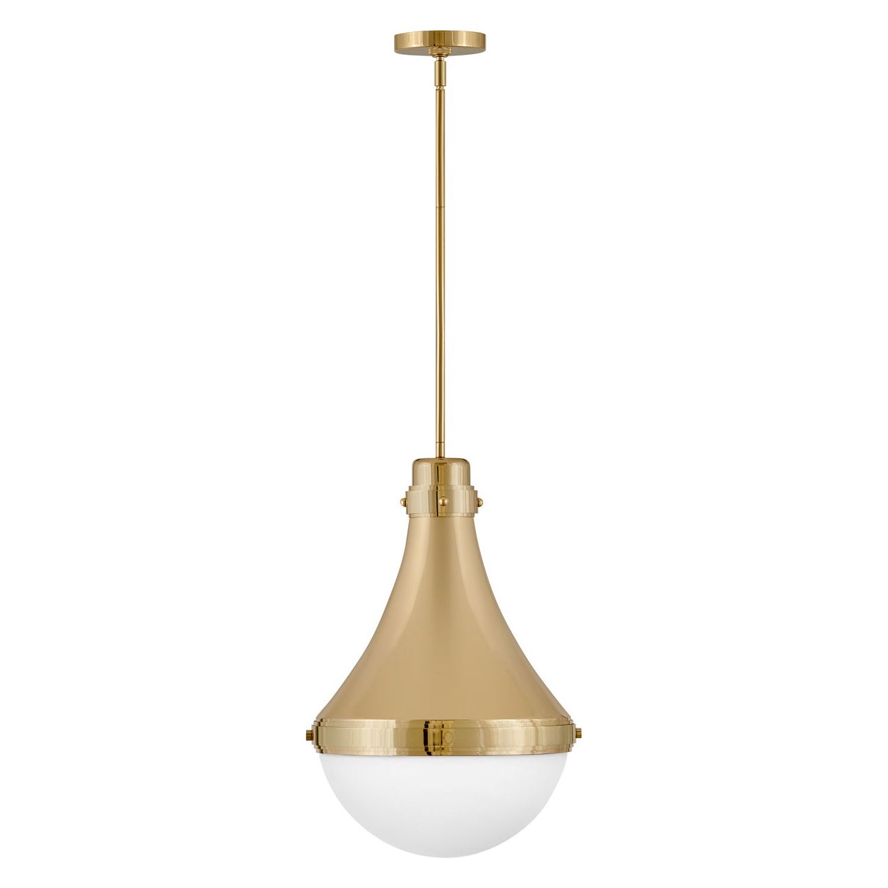 Hinkley Canada - 39054BBR - LED Pendant - Oliver - Bright Brass