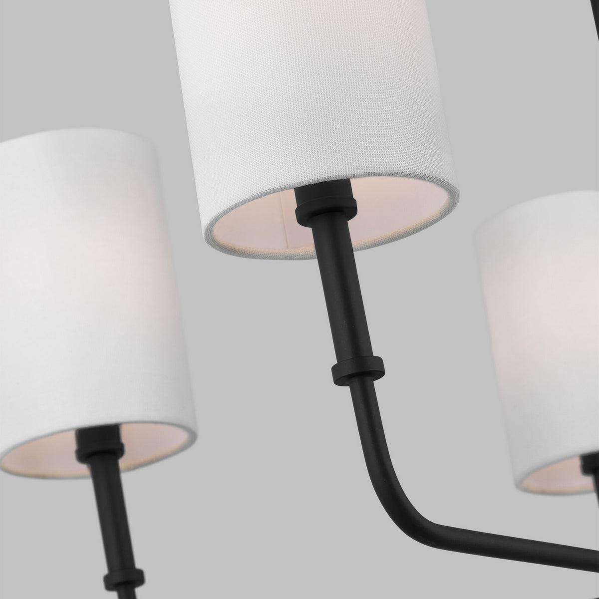 Visual Comfort Studio Canada - 3109305EN-112 - LED Chandelier - Foxdale - Midnight Black