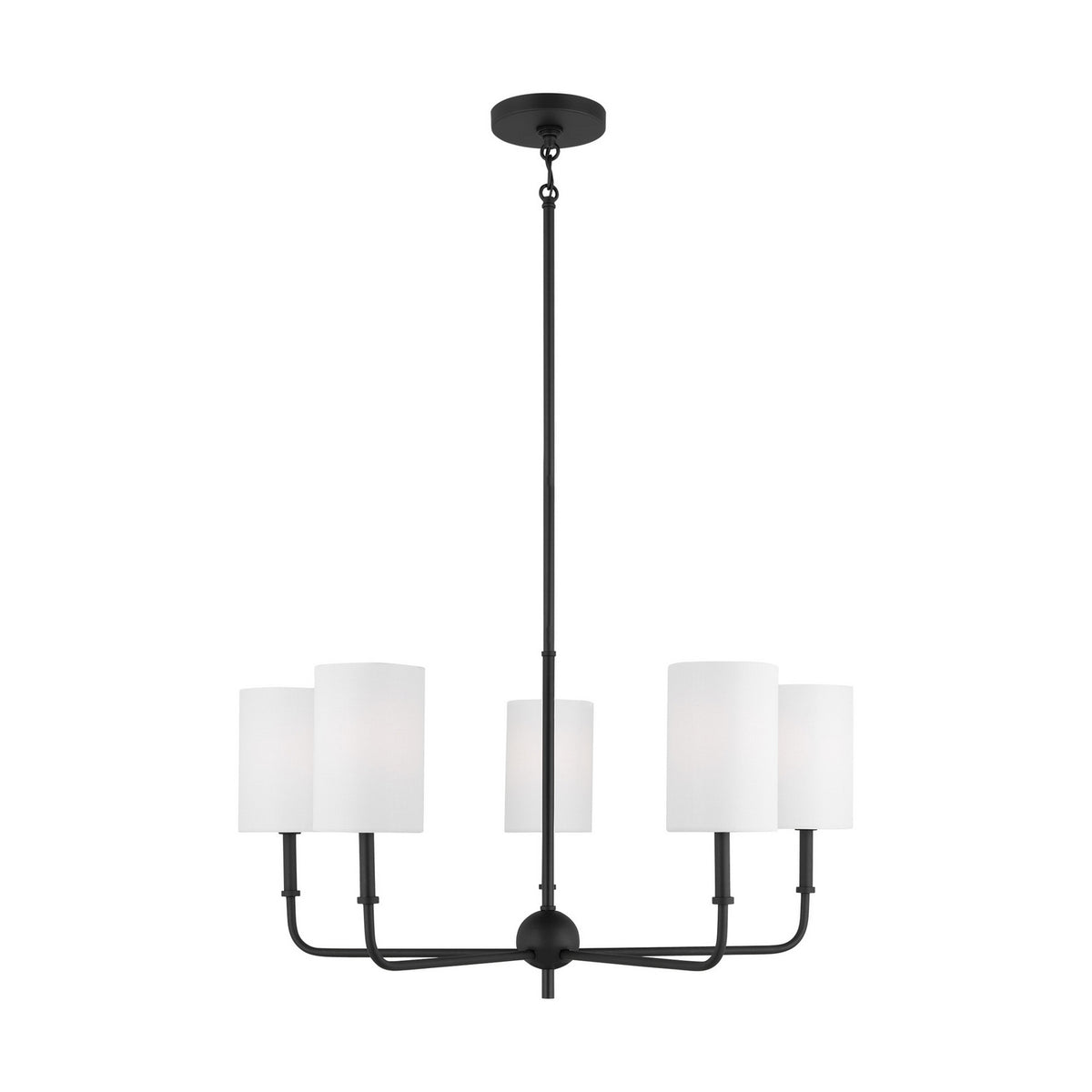 Visual Comfort Studio Canada - 3109305EN-112 - LED Chandelier - Foxdale - Midnight Black