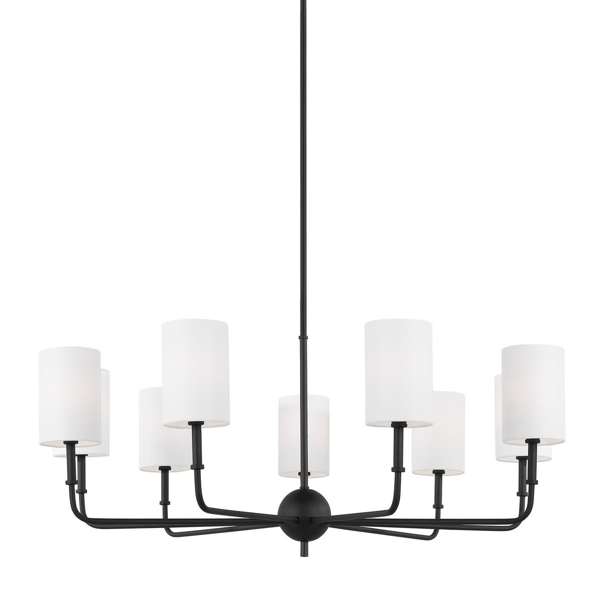 Visual Comfort Studio Canada - 3109309EN-112 - LED Chandelier - Foxdale - Midnight Black