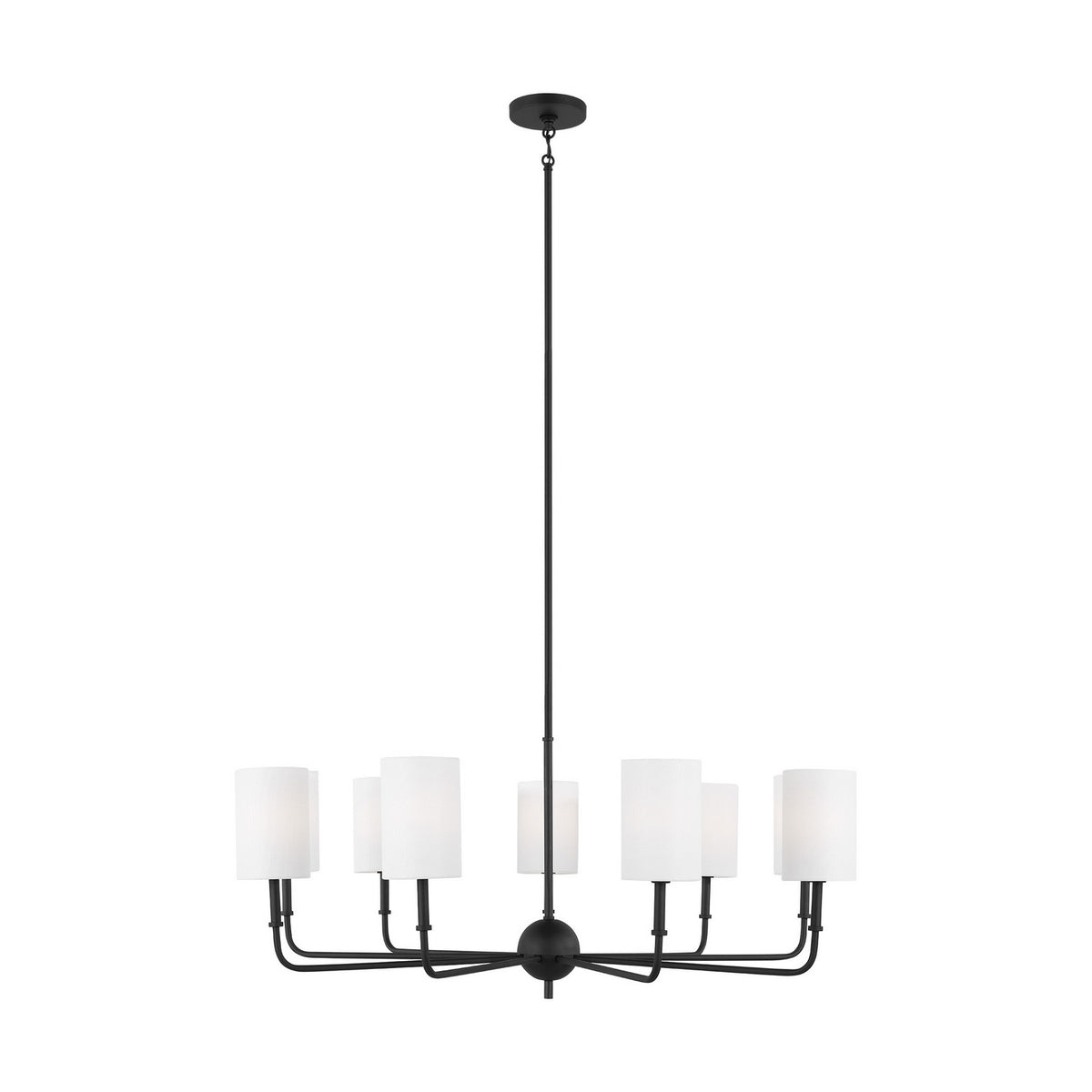 Visual Comfort Studio Canada - 3109309EN-112 - LED Chandelier - Foxdale - Midnight Black