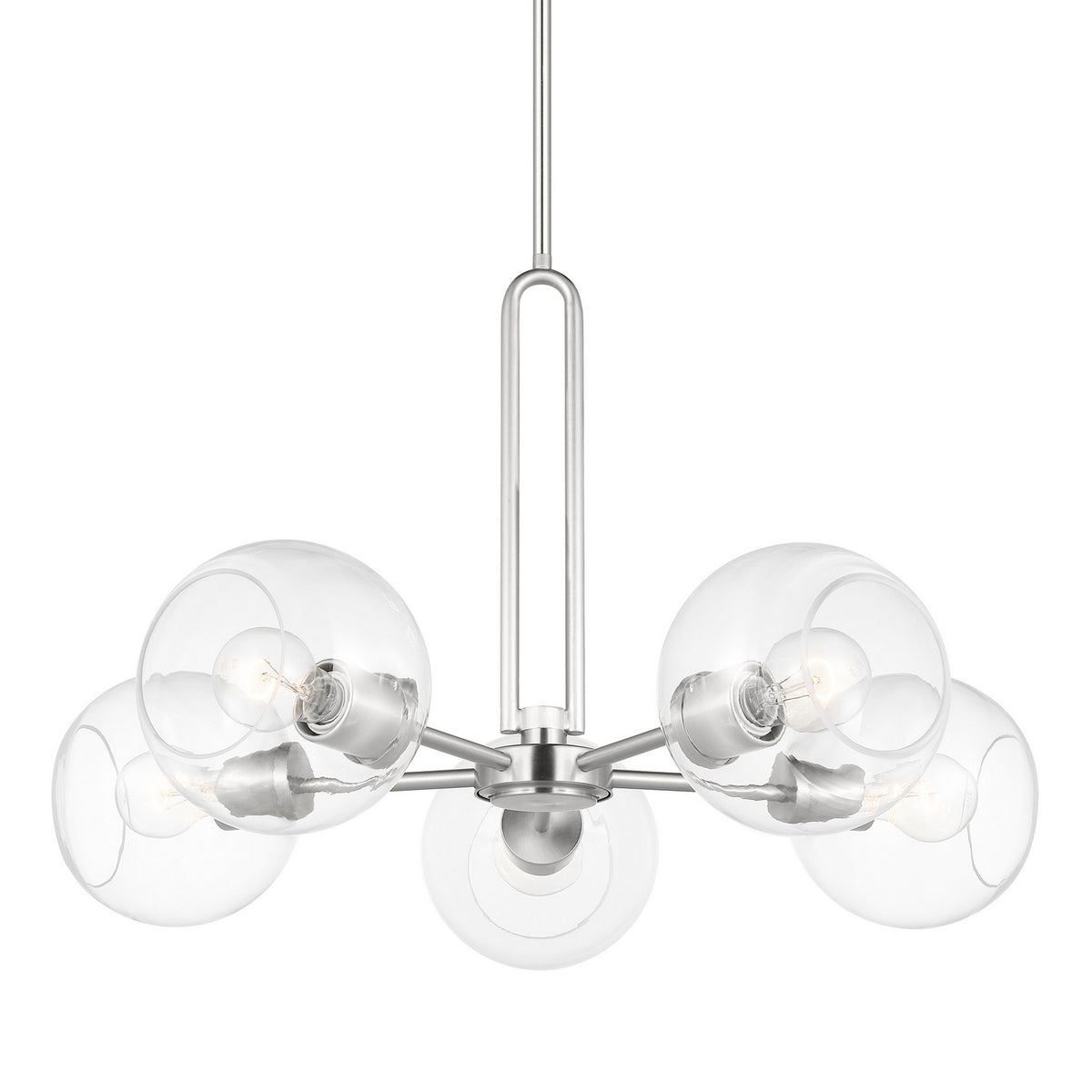 Visual Comfort Studio Canada - 3155705-962 - Five Light Chandelier - Codyn - Brushed Nickel