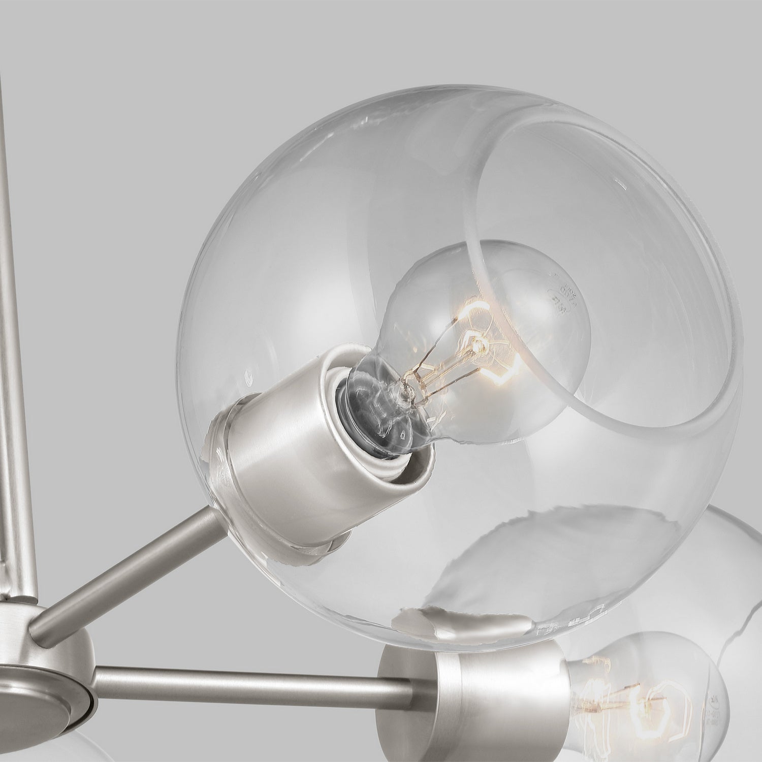 Visual Comfort Studio Canada - 3155705-962 - Five Light Chandelier - Codyn - Brushed Nickel