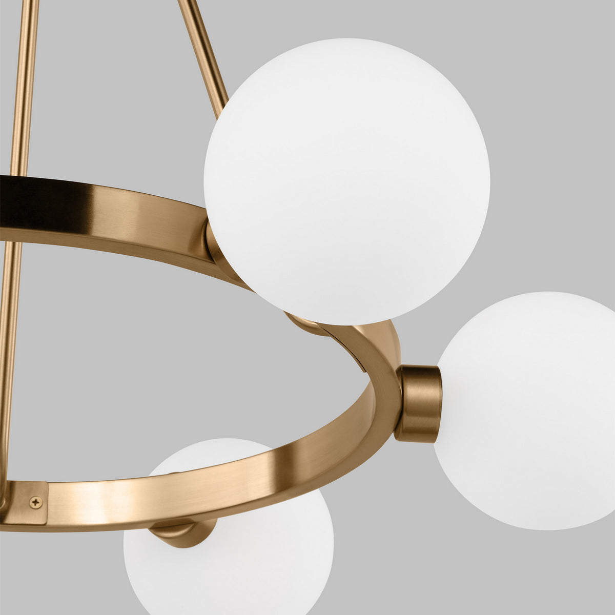 Visual Comfort Studio Canada - 3161606-848 - Six Light Chandelier - Clybourn - Satin Brass