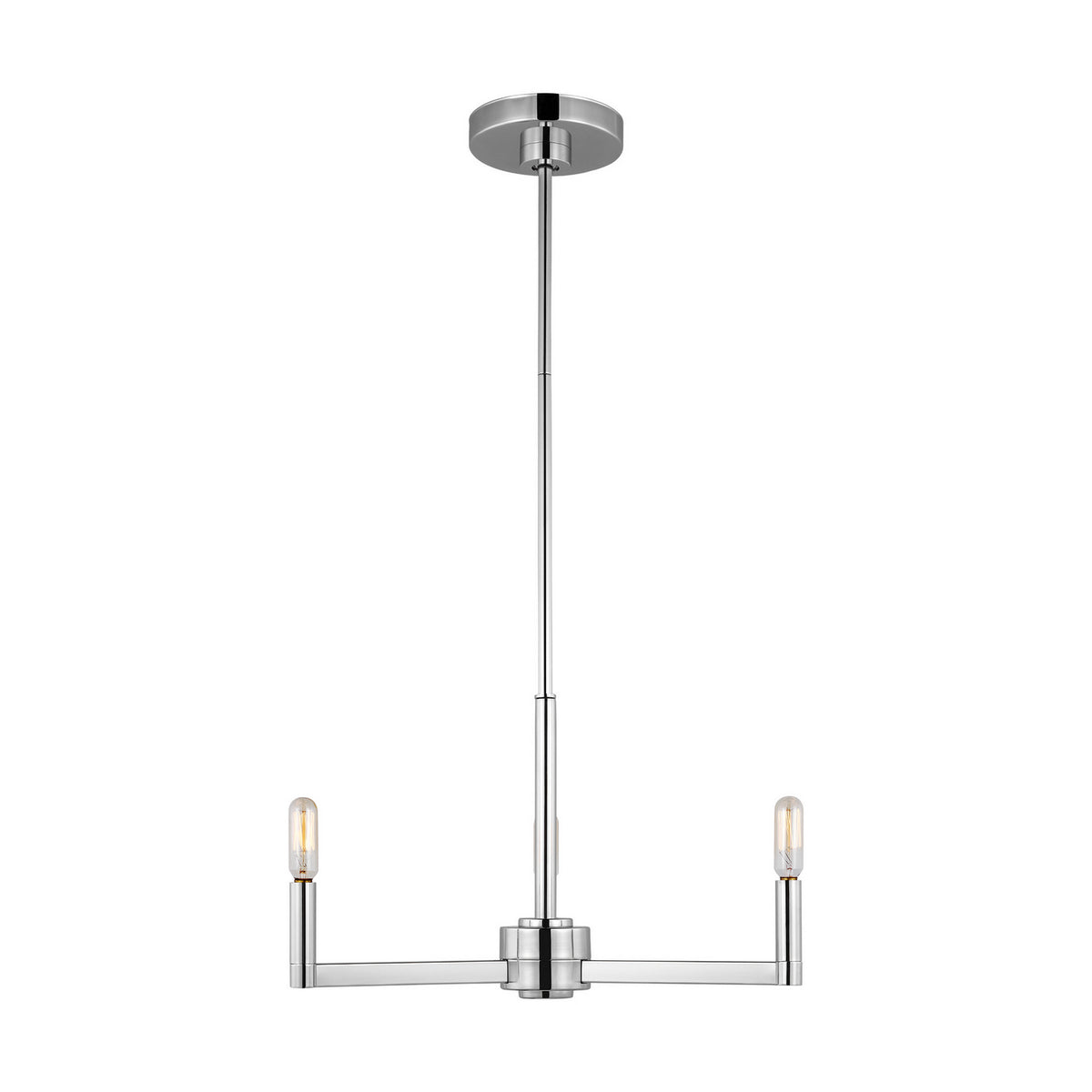 Visual Comfort Studio Canada - 3164203-05 - Three Light Chandelier - Fullton - Chrome