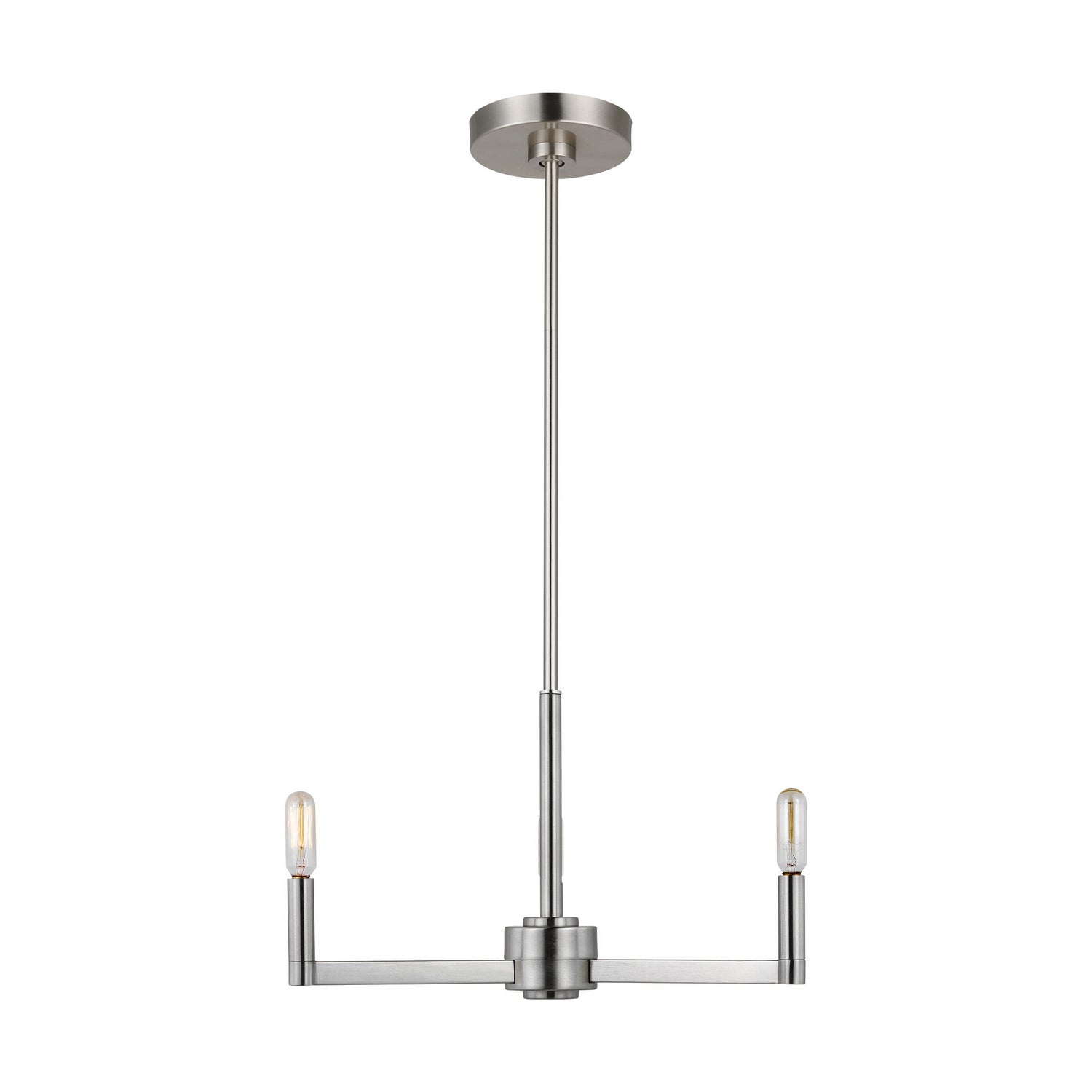 Visual Comfort Studio Canada - 3164203-962 - Three Light Chandelier - Fullton - Brushed Nickel