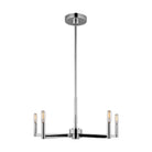 Visual Comfort Studio Canada - 3164205-05 - Five Light Chandelier - Fullton - Chrome