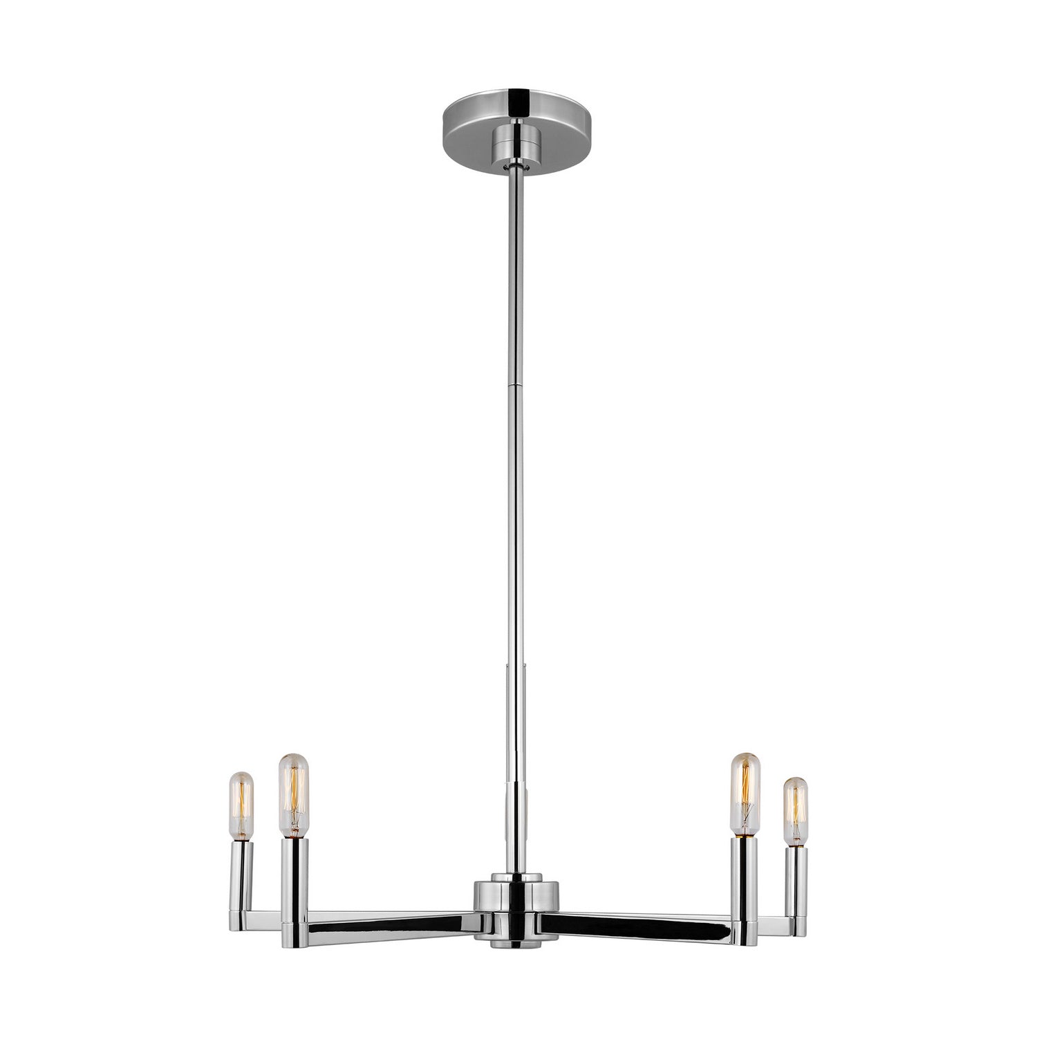 Visual Comfort Studio Canada - 3164205-05 - Five Light Chandelier - Fullton - Chrome