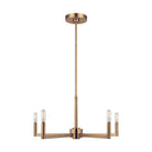 Visual Comfort Studio Canada - 3164205-848 - Five Light Chandelier - Fullton - Satin Brass
