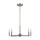 Visual Comfort Studio Canada - 3164205-962 - Five Light Chandelier - Fullton - Brushed Nickel