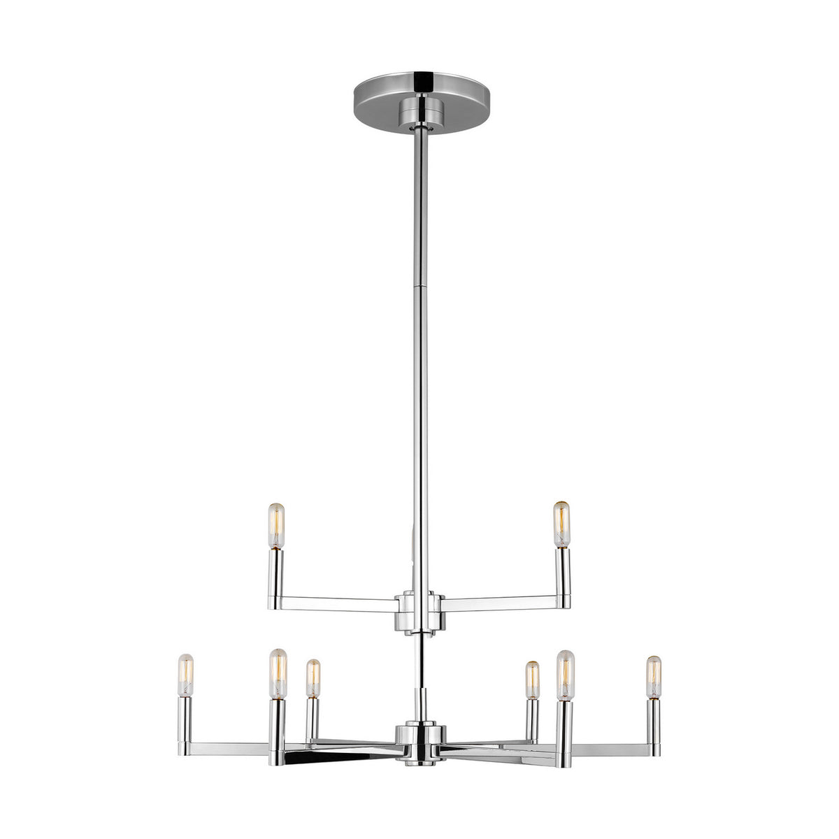Visual Comfort Studio Canada - 3164209-05 - Nine Light Chandelier - Fullton - Chrome