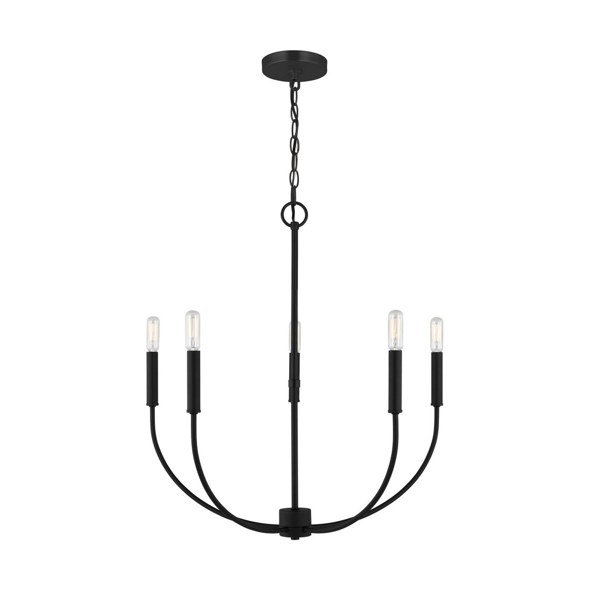 Visual Comfort Studio Canada - 3167105EN-112 - LED Chandelier - Greenwich - Midnight Black