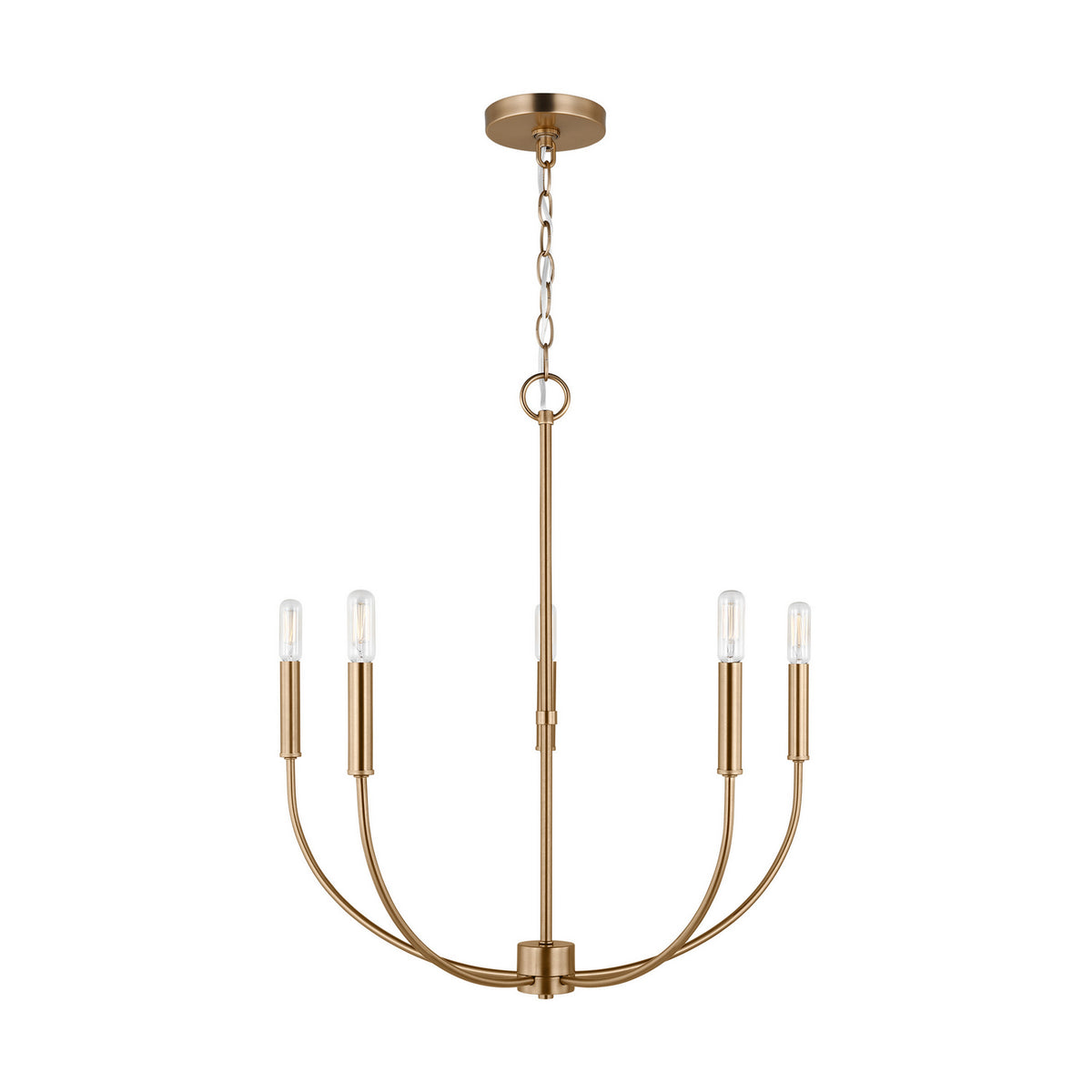 Visual Comfort Studio Canada - 3167105EN-848 - LED Chandelier - Greenwich - Satin Brass