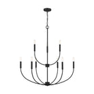 Visual Comfort Studio Canada - 3167109EN-112 - LED Chandelier - Greenwich - Midnight Black