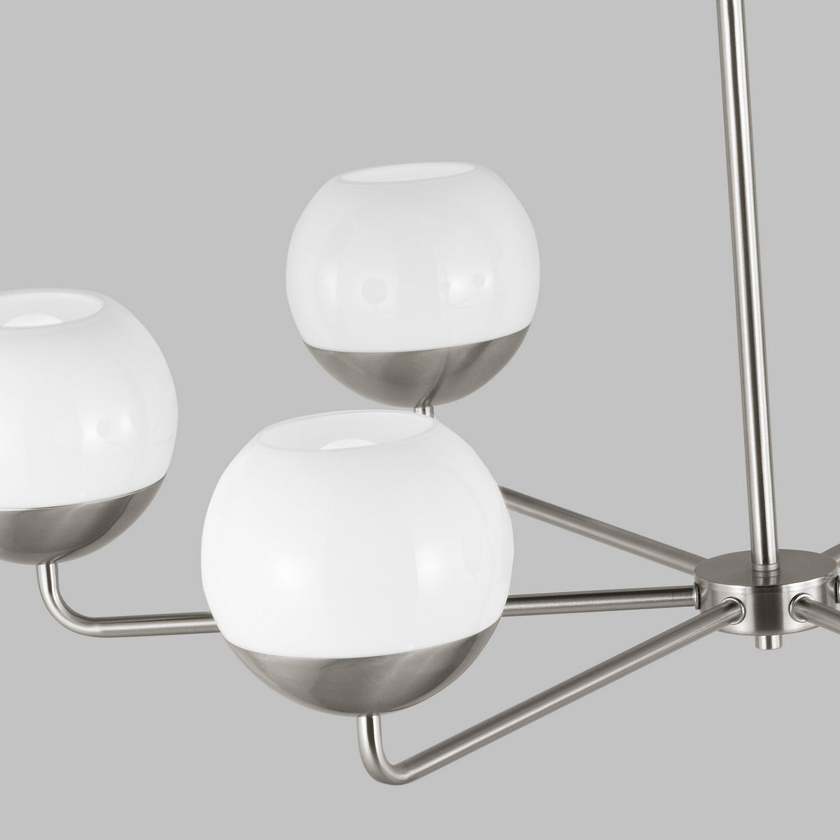 Visual Comfort Studio Canada - 3168106-962 - Six Light Chandelier - Alvin - Brushed Nickel