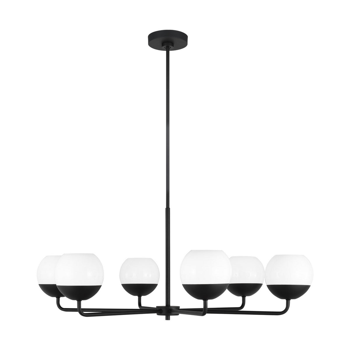 Visual Comfort Studio Canada - 3168106EN3-112 - LED Chandelier - Alvin - Midnight Black
