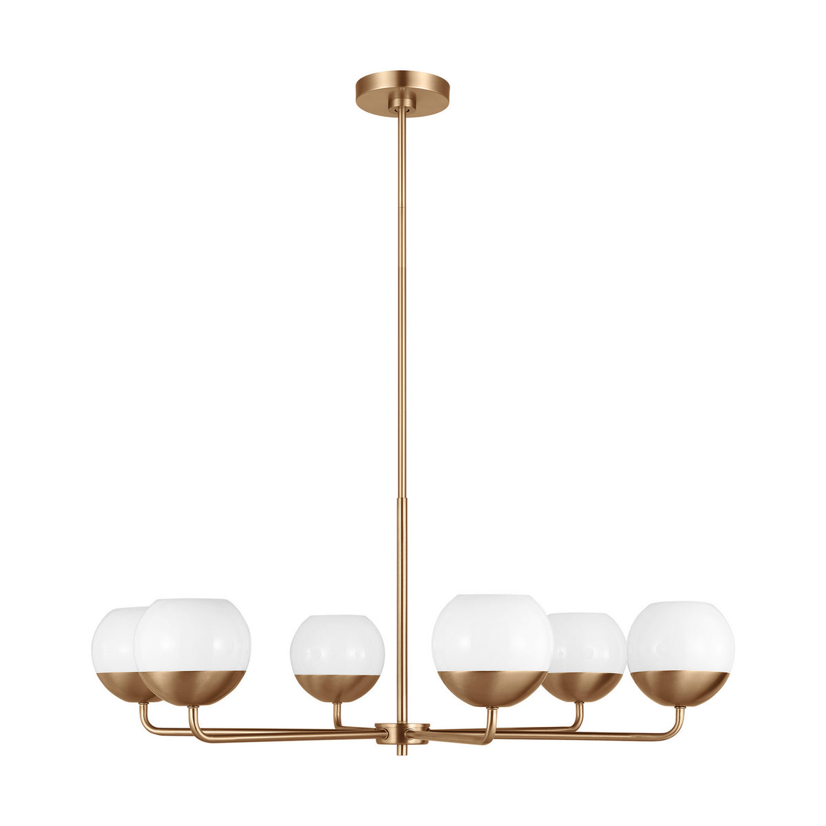 Visual Comfort Studio Canada - 3168106EN3-848 - LED Chandelier - Alvin - Satin Brass