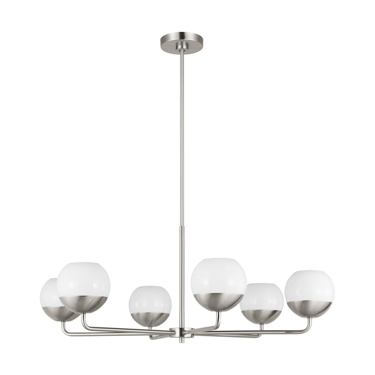 Visual Comfort Studio Canada - 3168106EN3-962 - LED Chandelier - Alvin - Brushed Nickel