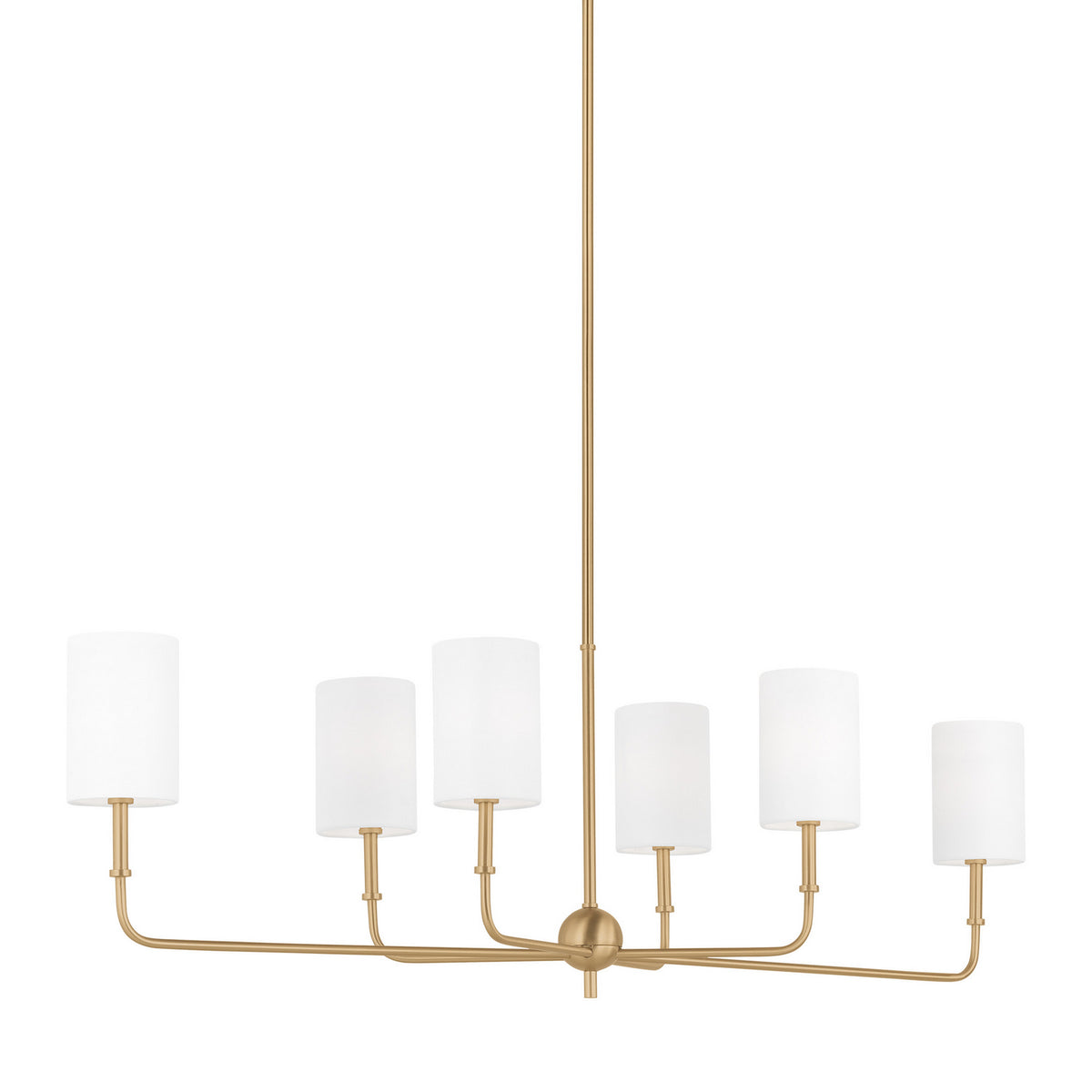 Visual Comfort Studio Canada - 3609306EN-848 - LED Chandelier - Foxdale - Satin Brass