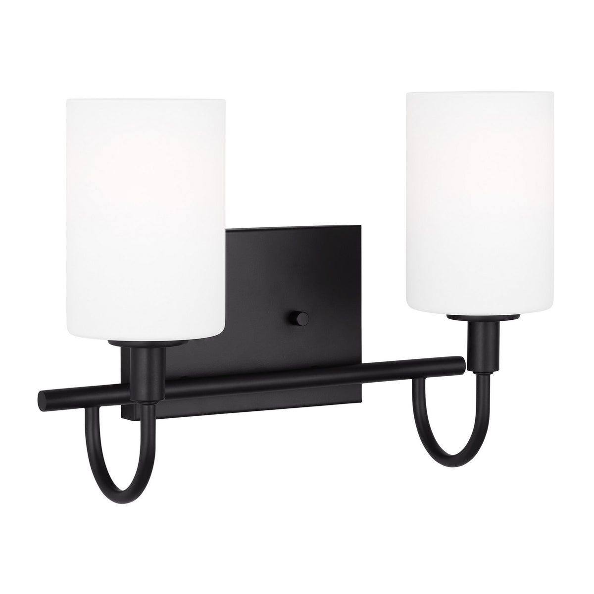 Visual Comfort Studio Canada - 4457102-112 - Two Light Bath Vanity - Oak Moore - Midnight Black