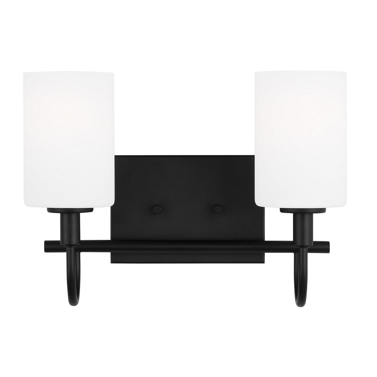 Visual Comfort Studio Canada - 4457102-112 - Two Light Bath Vanity - Oak Moore - Midnight Black