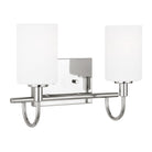 Visual Comfort Studio Canada - 4457102EN3-05 - LED Bath Wall Sconce - Oak Moore - Chrome