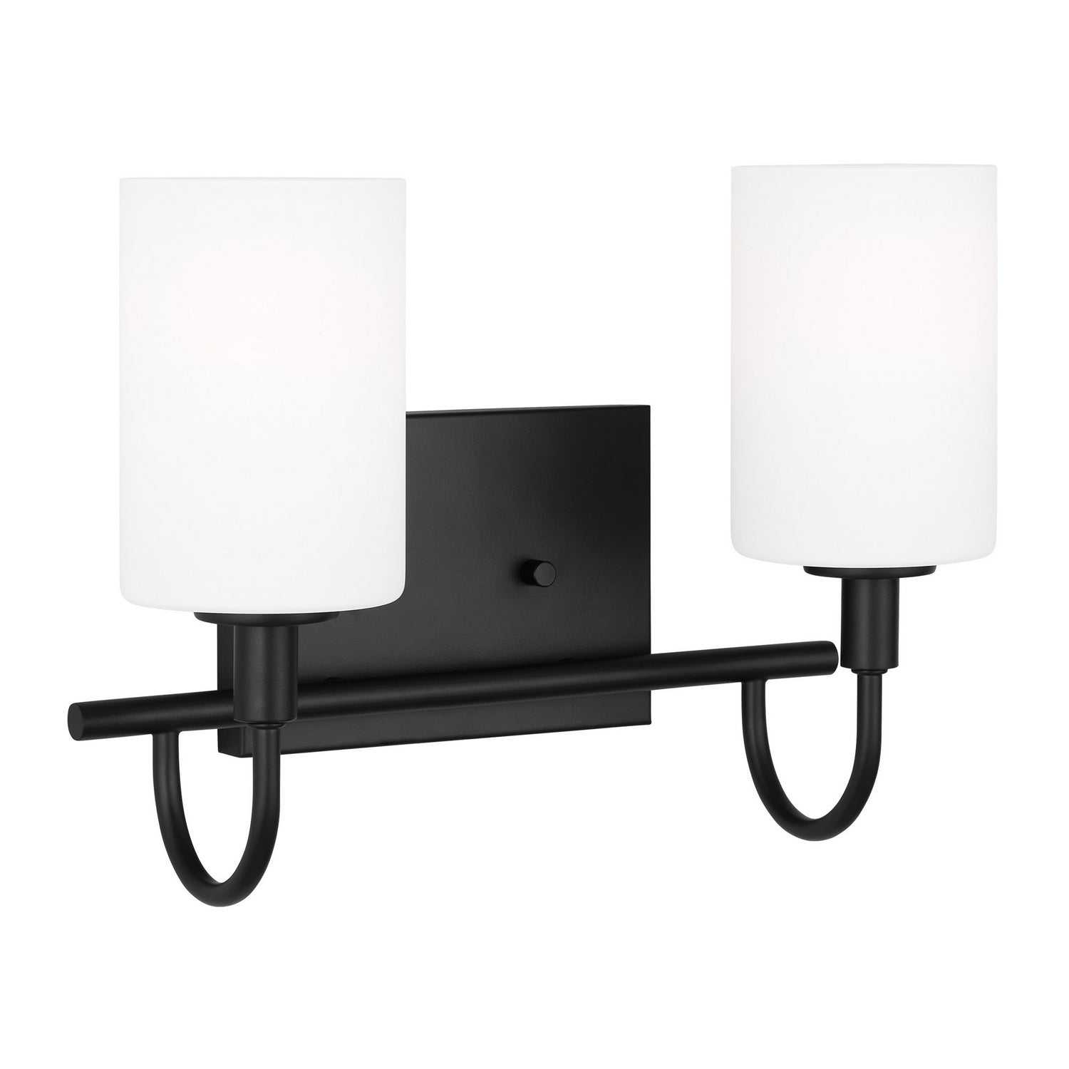 Visual Comfort Studio Canada - 4457102EN3-112 - LED Bath Wall Sconce - Oak Moore - Midnight Black