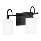 Visual Comfort Studio Canada - 4457102EN3-112 - LED Bath Wall Sconce - Oak Moore - Midnight Black