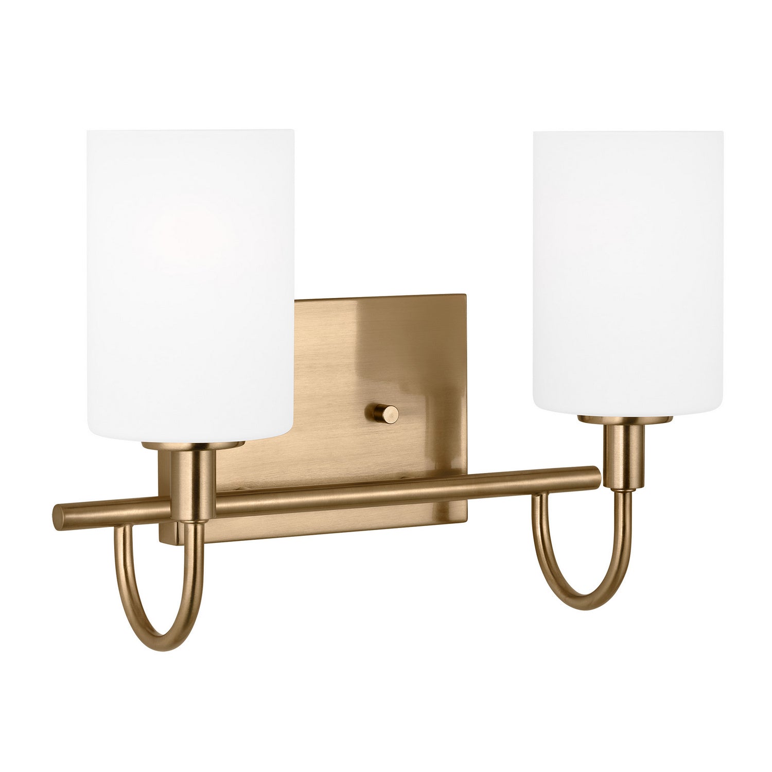 Visual Comfort Studio Canada - 4457102EN3-848 - LED Bath Wall Sconce - Oak Moore - Satin Brass
