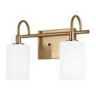 Visual Comfort Studio Canada - 4457102EN3-848 - LED Bath Wall Sconce - Oak Moore - Satin Brass