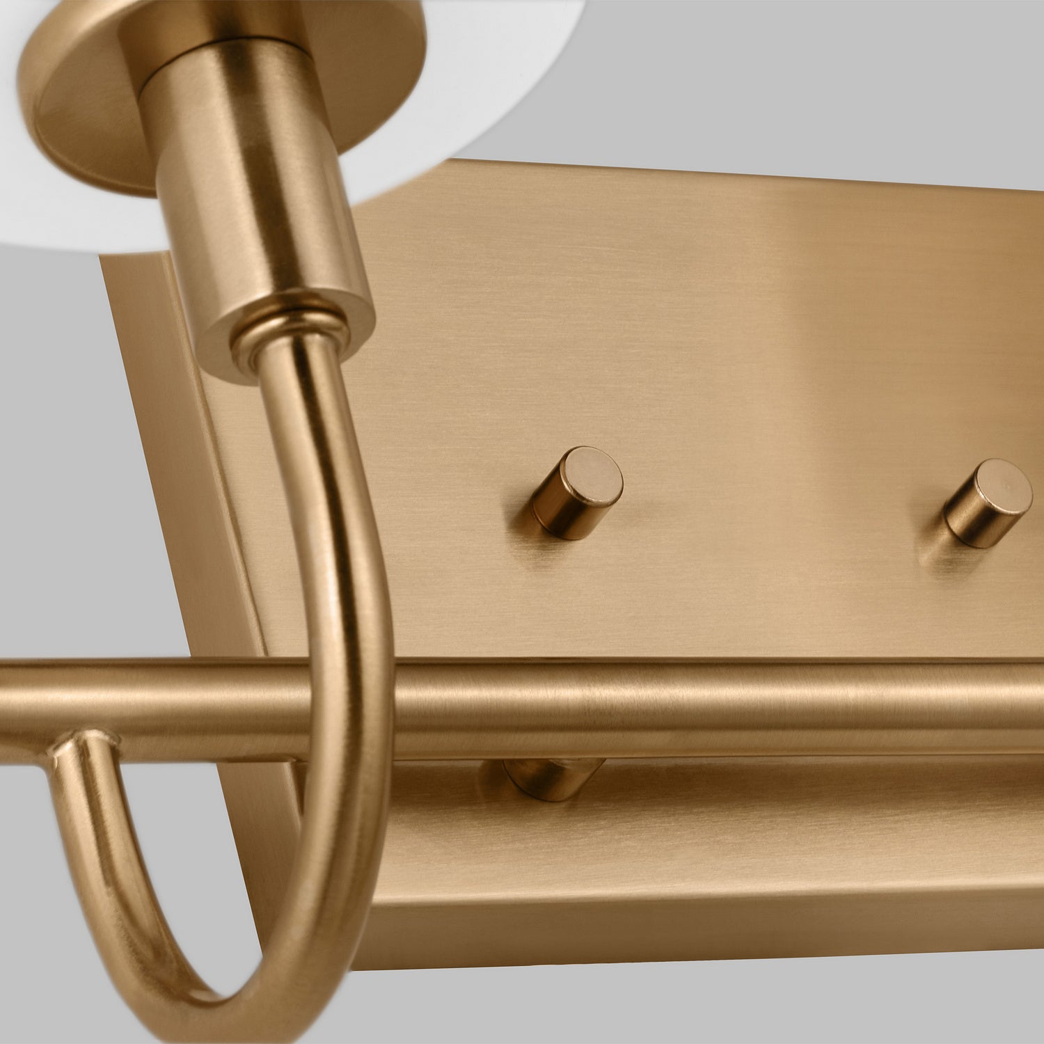 Visual Comfort Studio Canada - 4457102EN3-848 - LED Bath Wall Sconce - Oak Moore - Satin Brass