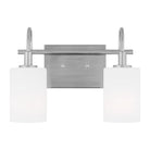 Visual Comfort Studio Canada - 4457102EN3-962 - LED Bath Wall Sconce - Oak Moore - Brushed Nickel