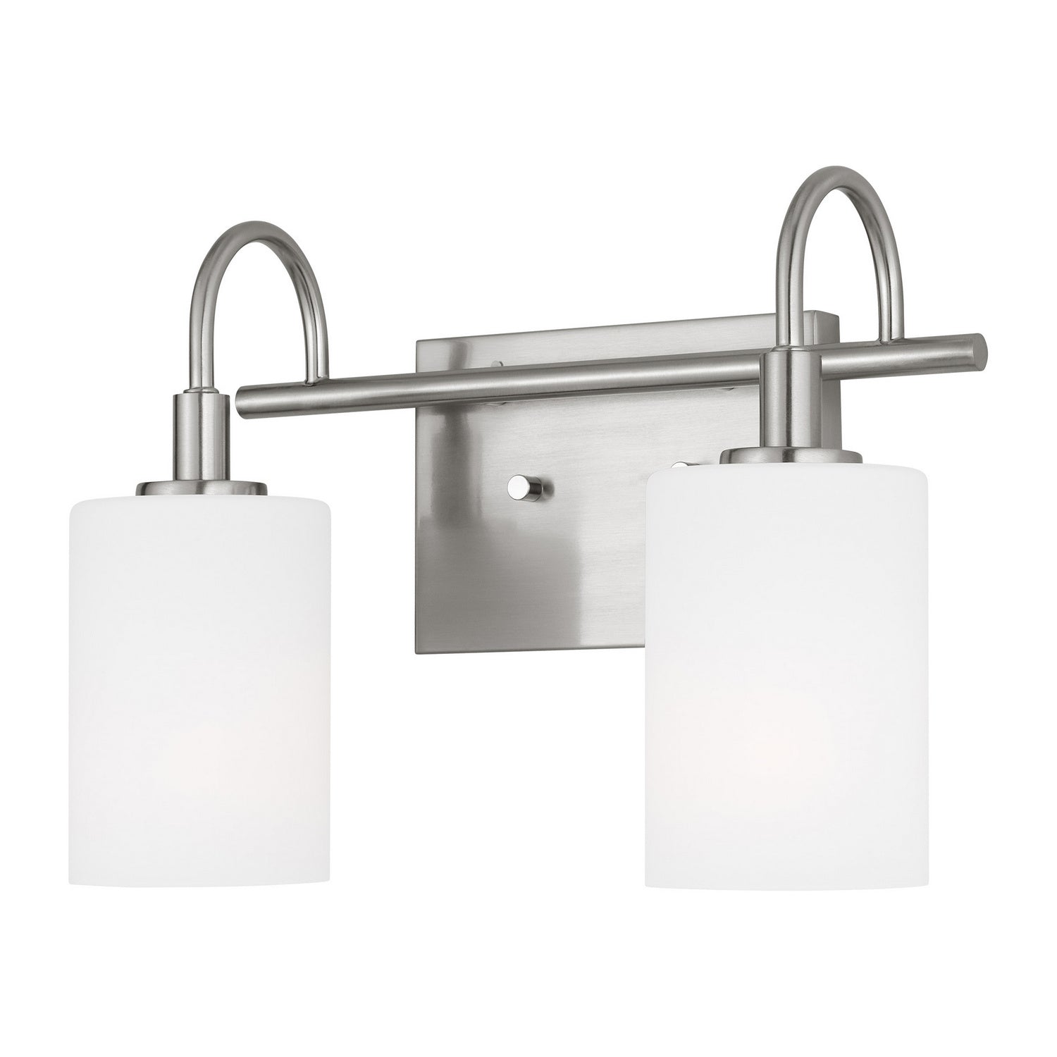 Visual Comfort Studio Canada - 4457102EN3-962 - LED Bath Wall Sconce - Oak Moore - Brushed Nickel