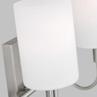 Visual Comfort Studio Canada - 4457102EN3-962 - LED Bath Wall Sconce - Oak Moore - Brushed Nickel
