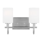 Visual Comfort Studio Canada - 4457102EN3-962 - LED Bath Wall Sconce - Oak Moore - Brushed Nickel